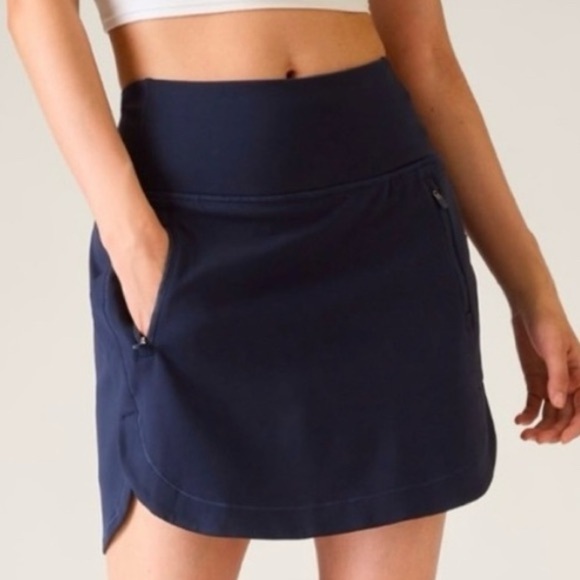 NWT Athleta Fairway Navy Golf Skort 16” Size 3X - Picture 9 of 9